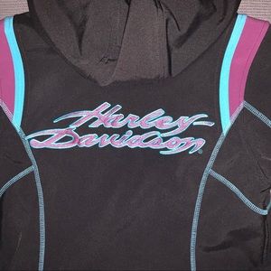 Women’s Harley Davidson full zip jacket small